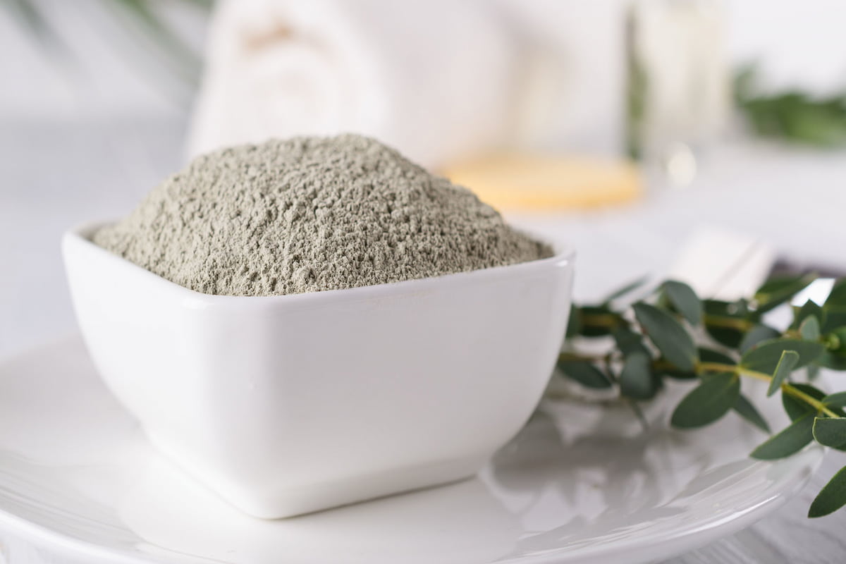  Bentonite Powder; Sodium Calcium Types Reduce Digestive Issues Removing Extra Oil 